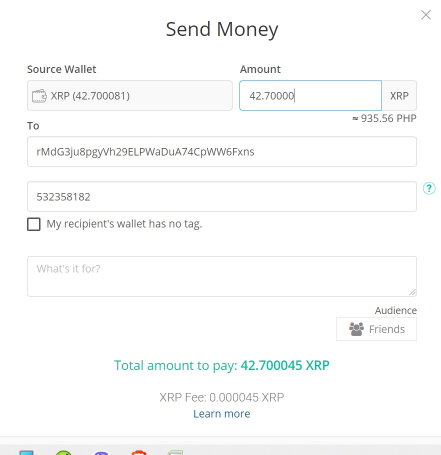 D4 coinsxrptoupholdxrp